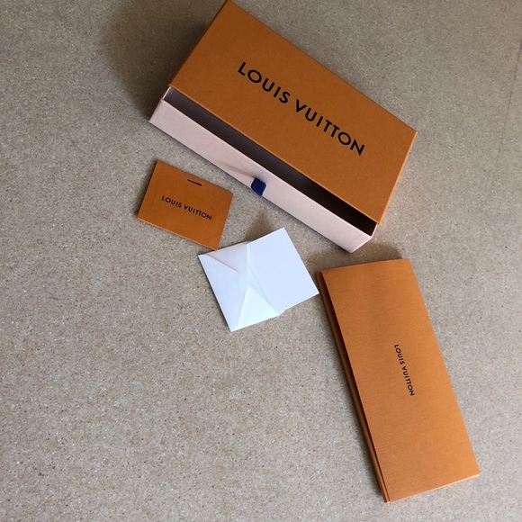 Authentic Louis Vuitton Long Wallet Box and point of sale accessories - Picture 3 of 16